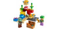 LEGO MINECRAFT Le récif corallien 2021
